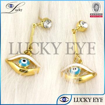 fashion turkish evil eye earrings
