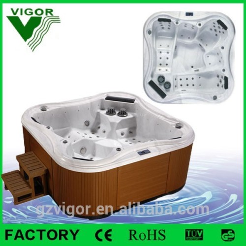 beautiful fairshaped appearance hydro whirlpool massage tubs/air jet massage spa tub