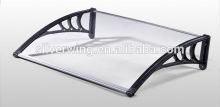 polycarbonate awning half round awning window roof folding shade canopy