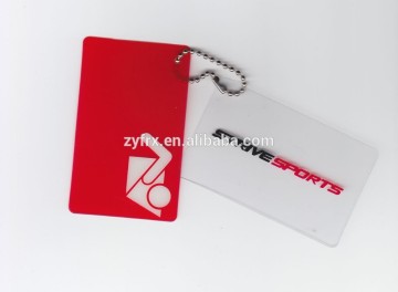pvc plastic hang tags manufacturer