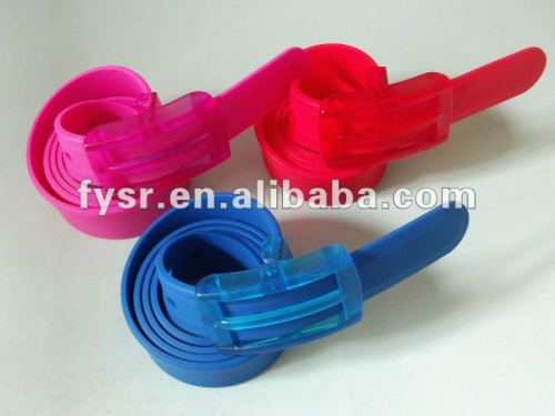 silicone sports belts genuine silicone men's belts/new brand silicone fashion belts