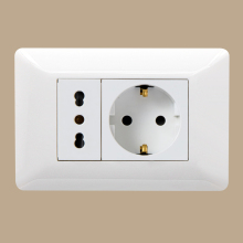 China Hotel Electrical Sockets and Switches for Italy and Germany