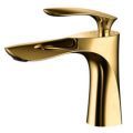 Elegant Brass Finished Bathroom Basin Faucet