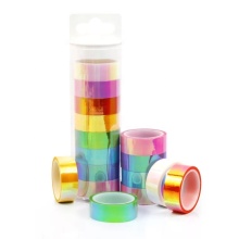 Fancy Bronzing Paper Tape Sticker Set of 8