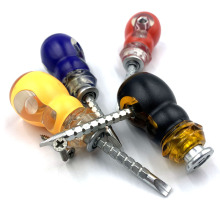 Hot sale magnet mini flat head plastic screwdriver