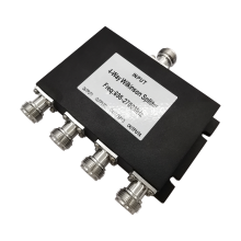 Wilkinson 4-Way Microstrip Power Splitter for 700-2700MHz, 50 Ohm N Female Connector