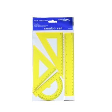School Plastic flexible ruler set