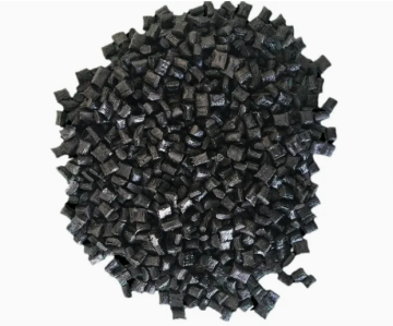 HIPS black recycled particles