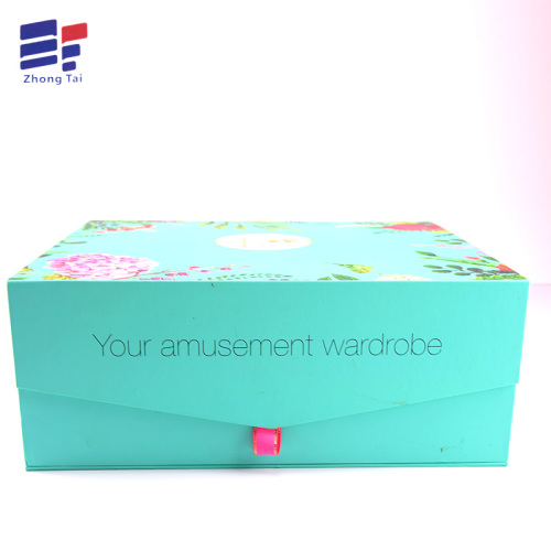 Custom paper gift contain box for packaging apparel