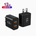 Зарядні пристрої та адаптери 12 Вт 2-порт USB Wall Charger