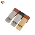 Wholesale luxury stainless steel blank money clip