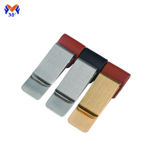 Wholesale luxury stainless steel blank money clip