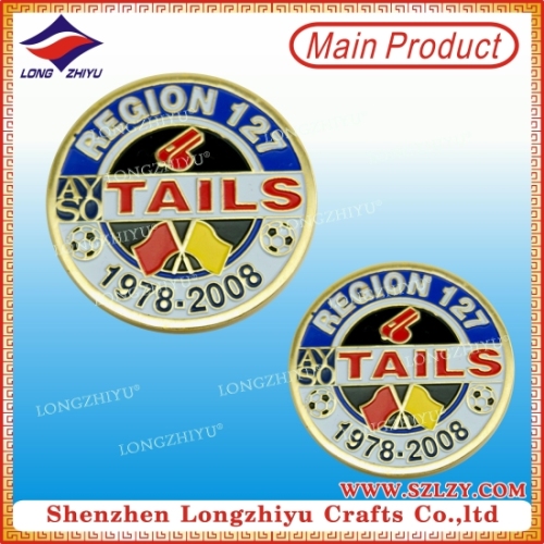 Customized Brass Hard Enamel Old Coins for Sale