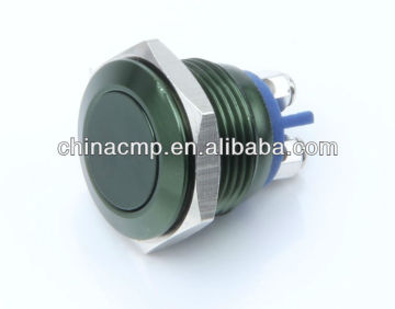 16MM Metal push button switch, Latching push button, Electrical wiring push button switch