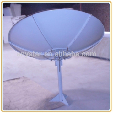 180cm prime focus satellite dish polar mount
