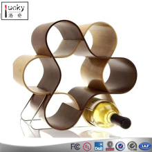 Plastic / Acrylic Wine Racks,Custom Flower shape Liquor Bottle display