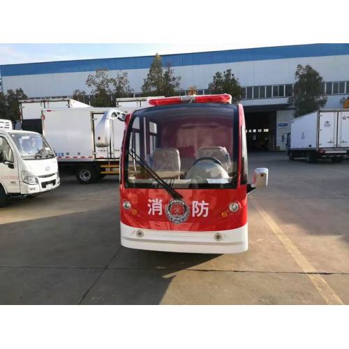 New energy four-wheel water tank fire engine