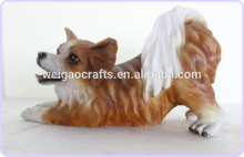 handmade resin dog