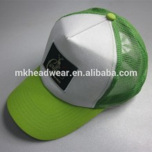 hot sale five panels trucker caps with plastic back closure