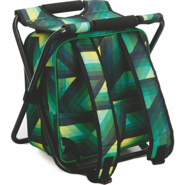 Outdoor backpack cooler chair backpack for fishing