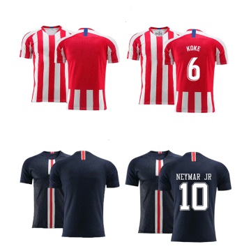 Maillot de football par équipe maillot de football sublimé