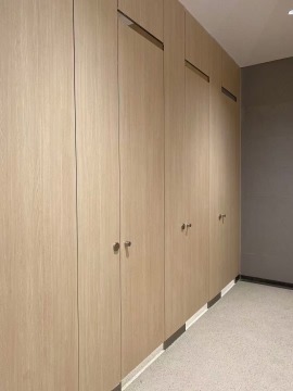 standard size hpl public toilet cubicle partition