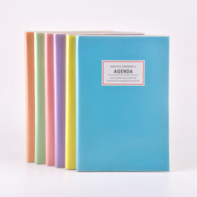 2024 Top Selling PVC Film Soft Cover Custom Printed A5 Composition Book