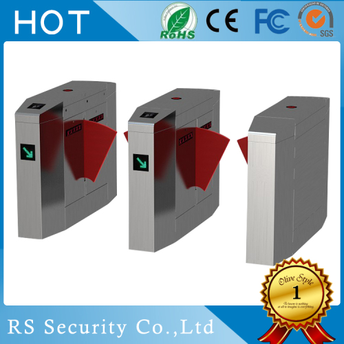 Pedestrian Subway Optical Turnstile Flap Barriers