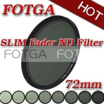 72mm Fotga Digital Slr Camera Variable Neutral Density Fader Nd Filter Nd2 To Nd400