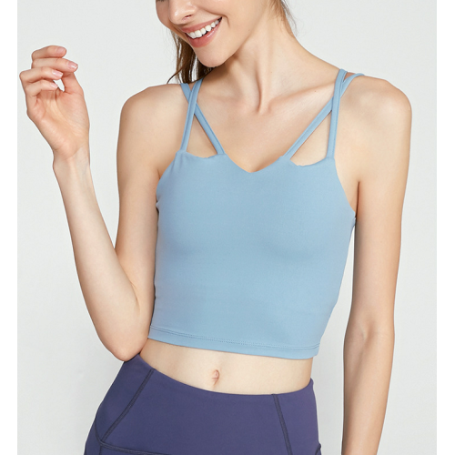 Fitness Cami Yoga Tank Topunu kəsdi