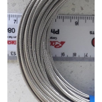 6X19/37 stainless steel wire rope 1-1/4in 304