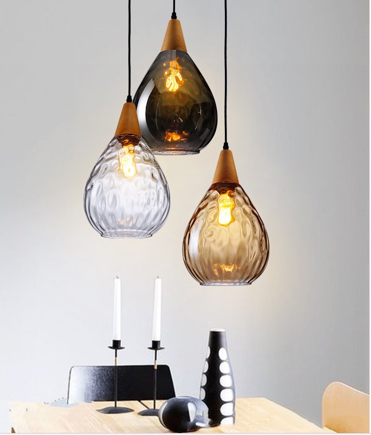 Mini Glass Pendants LampsofApplication 3 Drop Pendant Light