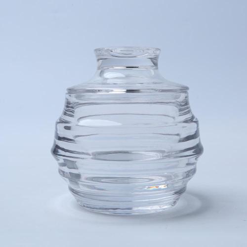 Honeycomb Glass Candy Jar