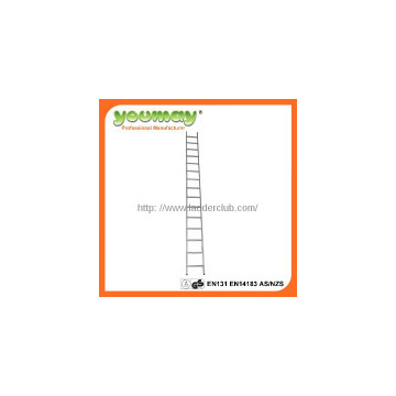 EN131 Aluminum straight ladder/warehouse step ladder,AS0106A, 6 steps