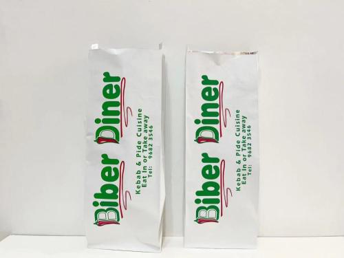 Sacchetto di carta per chiodo hot dog biodegradabile