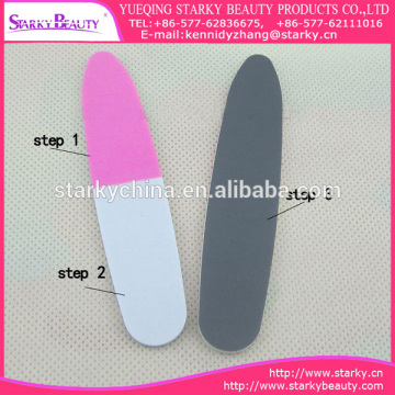 triangle nail file promotional mini nail file100 180 folding nail file