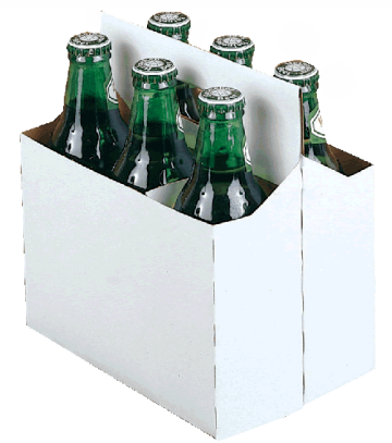 Beer Bottle Cardboard Carrier Boxes