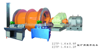 Safety mine hoist winder equipment for mine JTP