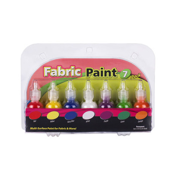 Hot Sale 7 Colors 30ML 3D DIY Puffy Vibrant Fabric Paint