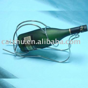 Gift Idea Wire Wine Holder,Chromed