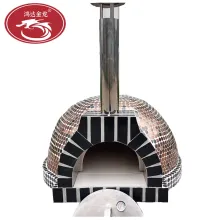 Chineses Clay Oven Pizza Wood Burning Pizza Oven Outdoor Rounded Ovens