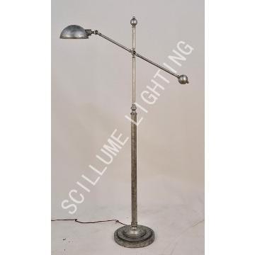 TL1281-1ASB l light ROWAN pharmacy task adjustable floor lamp