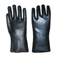 Guantes recubiertos de PVC con 12 pulgadas