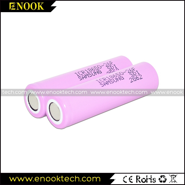 Pink Samsung 26F Flashlight Battery