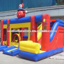 new design cheap kids inflatable combo games / inflatable slide combo
