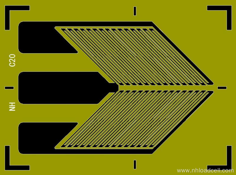 Double shear HA strain gauges