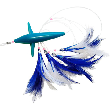 Wholesale Saltwater Fishing Tackle: Daisy Chain Tuna Feather Bird Teasers