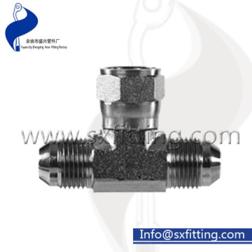 Hydraulic 37 Degree JIC Swivel Nut Branch Tee