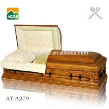 AT-A279 wholesale cheap funeral coffin and casket