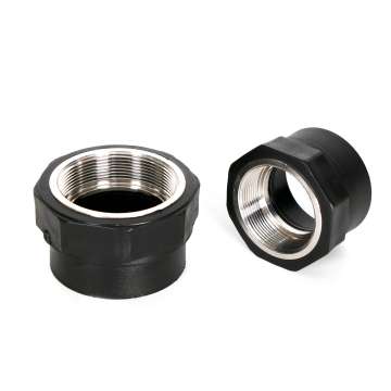 HDPE PE Pipe Thread Fitting - Female Threads Coupling Adapter for Water Pipes